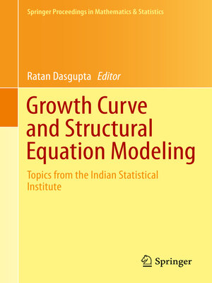 cover image of Growth Curve and Structural Equation Modeling